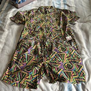 Shirt and Short Patterned Set